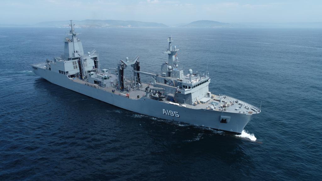 Nuship Supply RAN sea trials Navantia