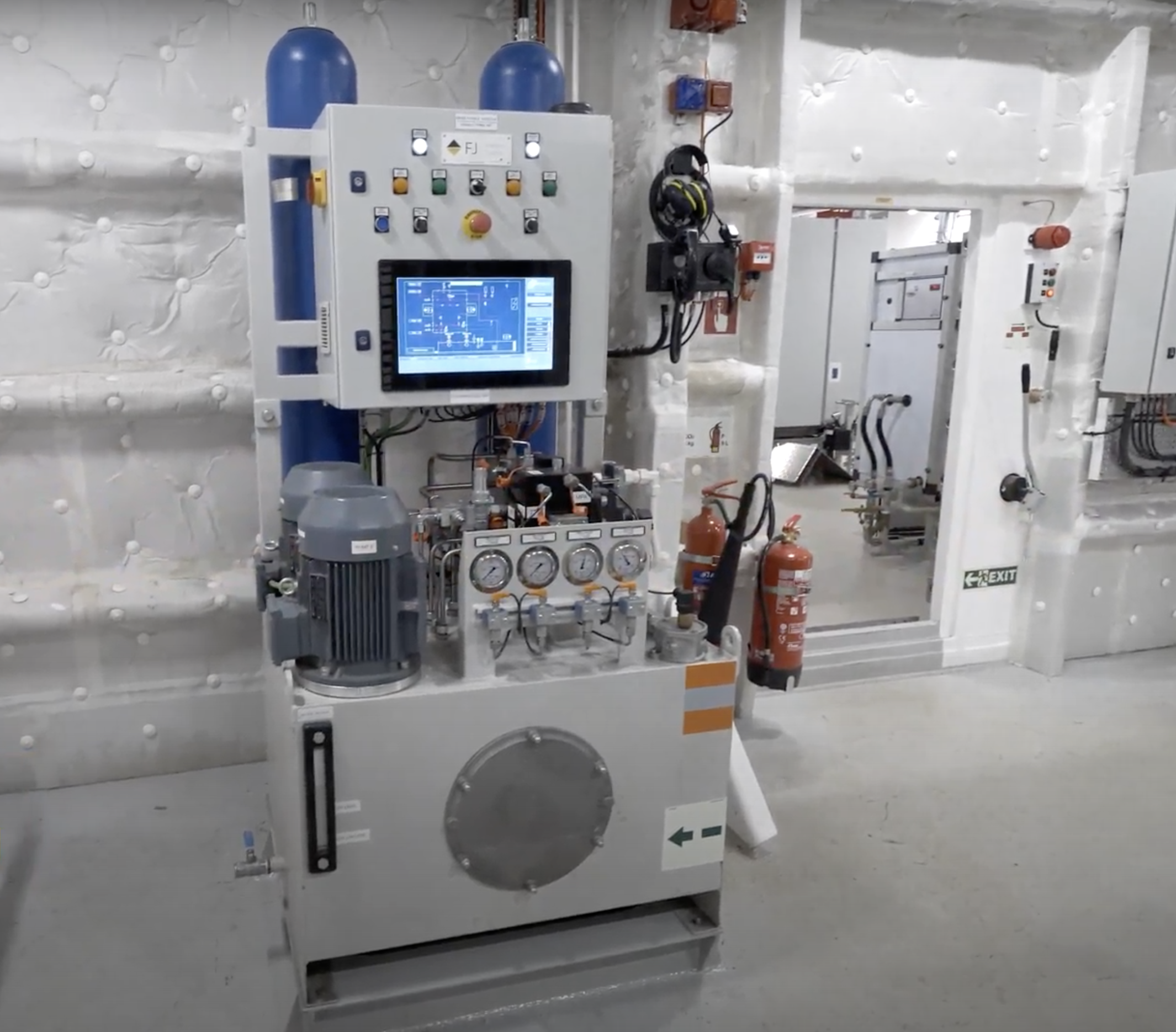 HPU installed in G-20 vessel Blue Edge