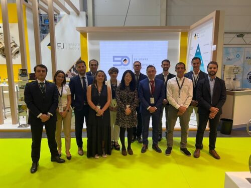 Equipo de Fernández Jove en la feria SSM de Hamburgo 2022.