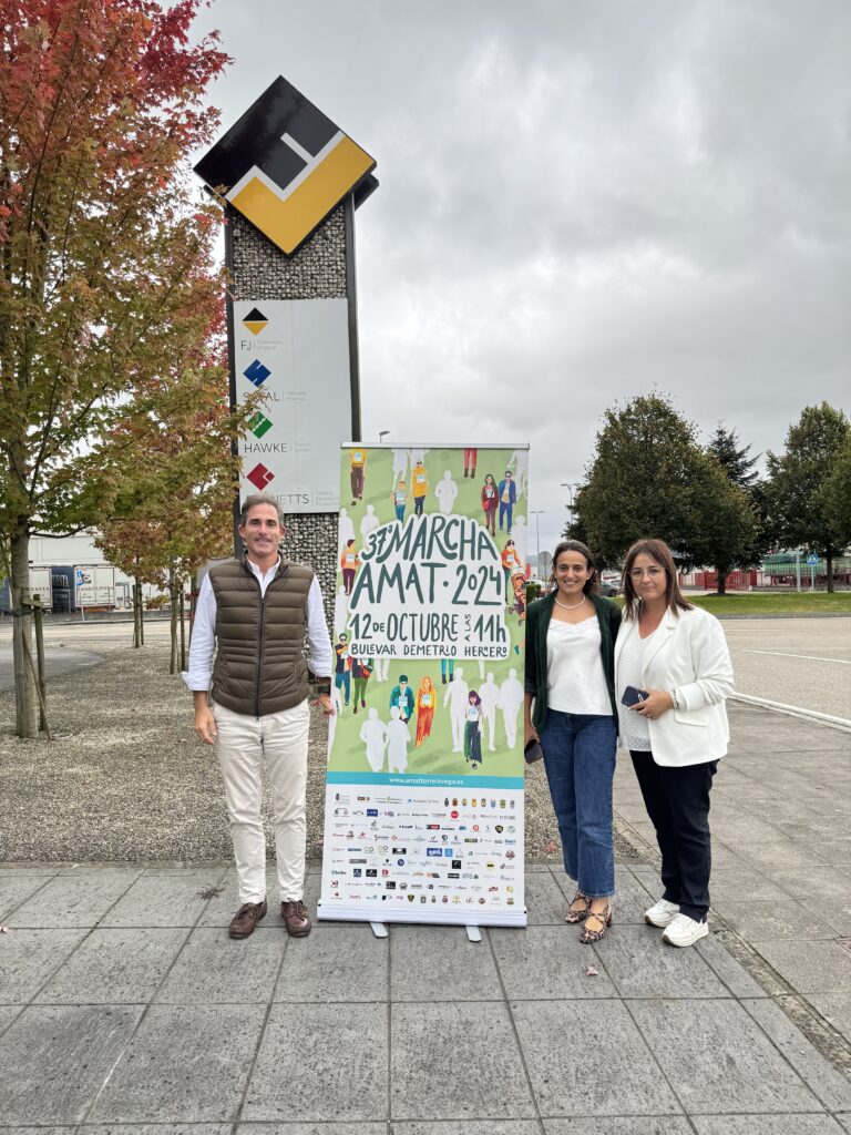 Grupo fernandez jove participa en la marcha solidaria AMAT