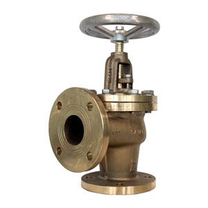 Saval Globe Angle Valve Stop Type bronze
